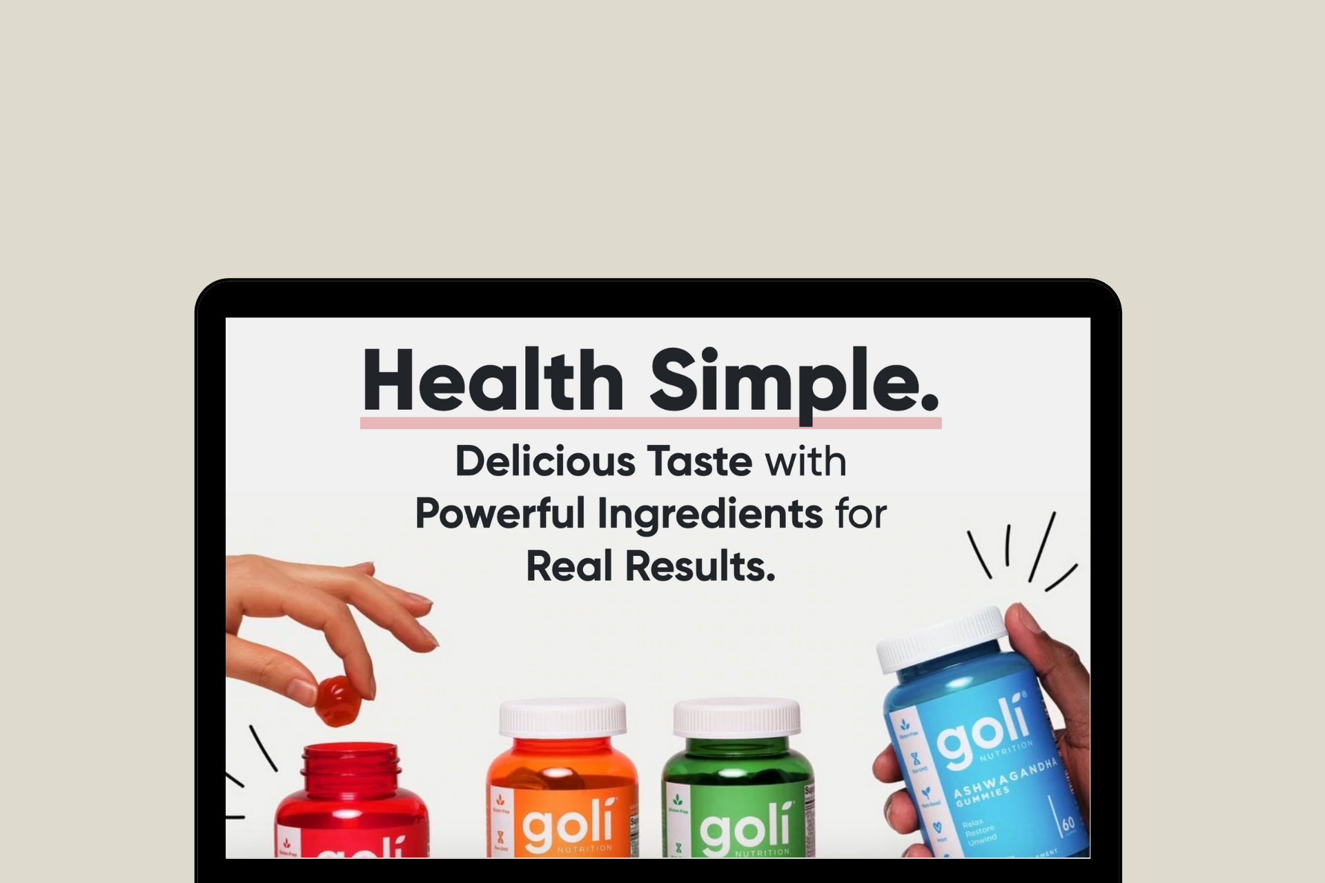 Shopify Store Design, UI/UX Inspirations from Goli