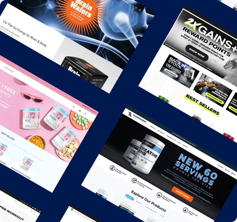 Best Shopify experts for vitamin and supplements brands