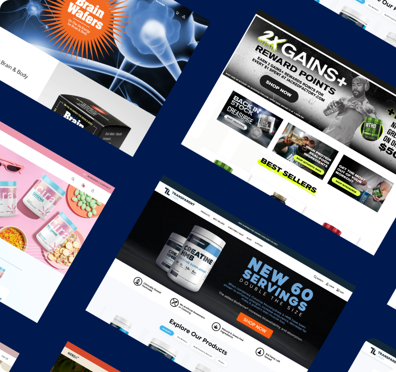 Best Shopify experts for vitamin and supplements brands