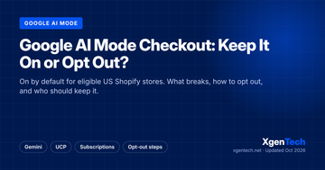 Google AI Mode and Gemini Checkout