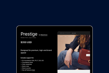 A Comprehensive Prestige Shopify Theme Review