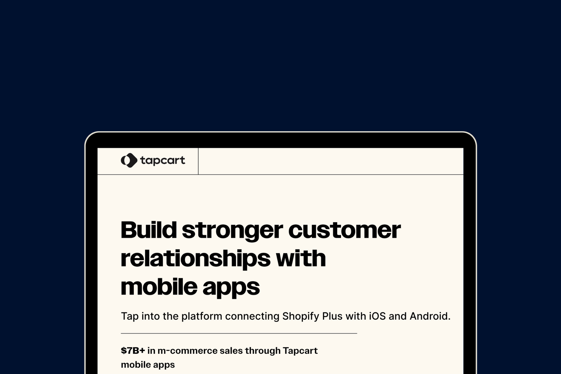 Tapcart Shopify App Builder Review